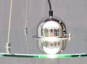 Vintage glass pendant lamp