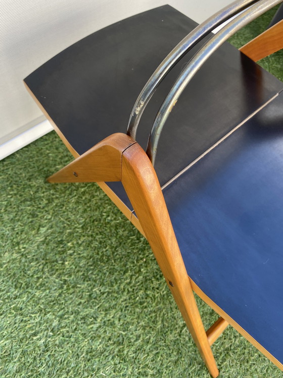 Image 1 of Vintage collapsible side table