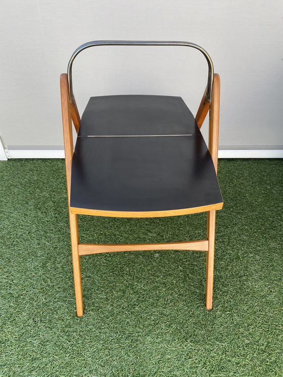 Image 1 of Vintage collapsible side table