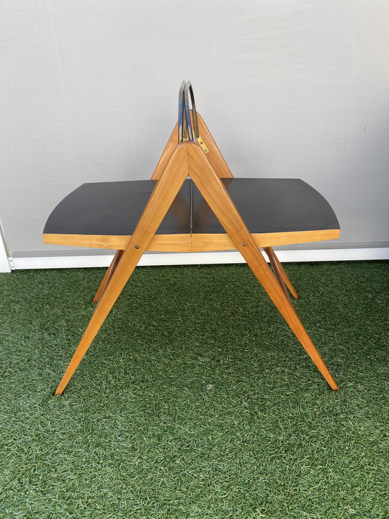 Image 1 of Table d'appoint vintage pliable