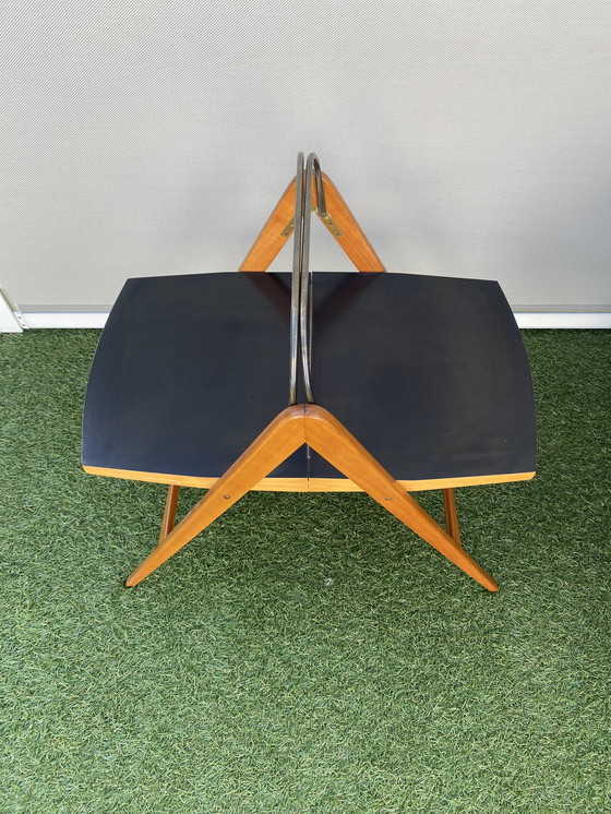 Image 1 of Vintage collapsible side table