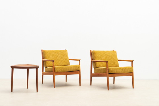 Image 1 of Pair Of Teak Armchairs