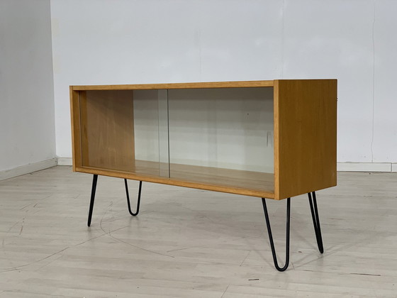 Image 1 of Vintage hellerau lowboard chest of drawers sideboard cabinet mid century