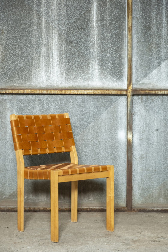 Image 1 of 4x Alvar Aalto Model 611 chair