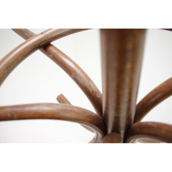 Image 1 of Vintage bentwood floor hanger for Ton, Czechoslovakia 1980