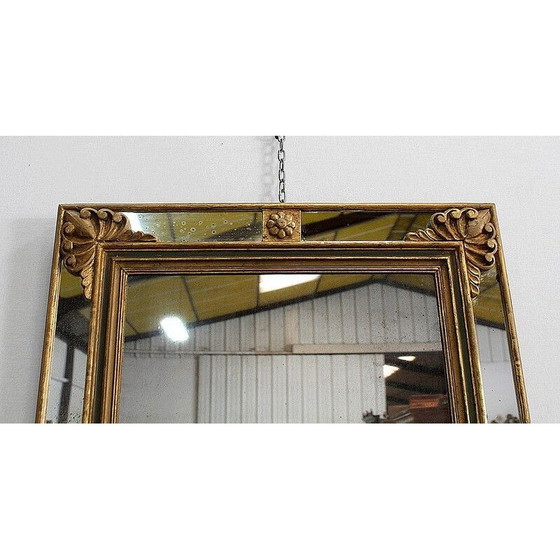 Image 1 of Rectangular vintage mirror with glazing