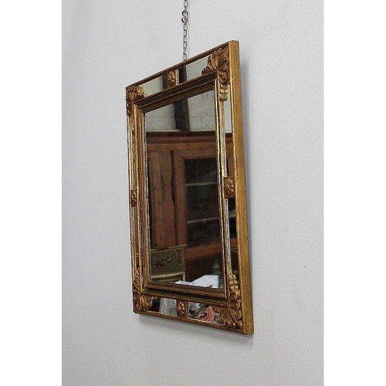 Image 1 of Rectangular vintage mirror with glazing