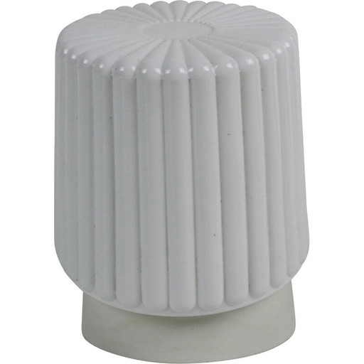 Vintage wall lamp in plastic and opaline glass, Czechoslovakia 1960s