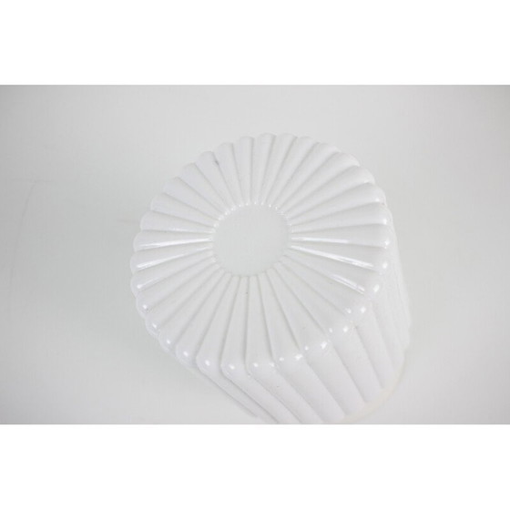 Image 1 of Vintage wall lamp in plastic and opaline glass, Czechoslovakia 1960s