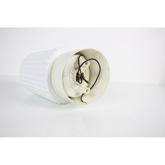 Image 1 of Vintage wall lamp in plastic and opaline glass, Czechoslovakia 1960s