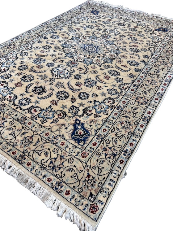 Image 1 of Hand-knotted Persian Nain carpet