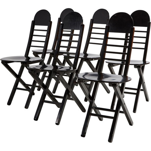 Italian vintage postmodern chair, 1980s