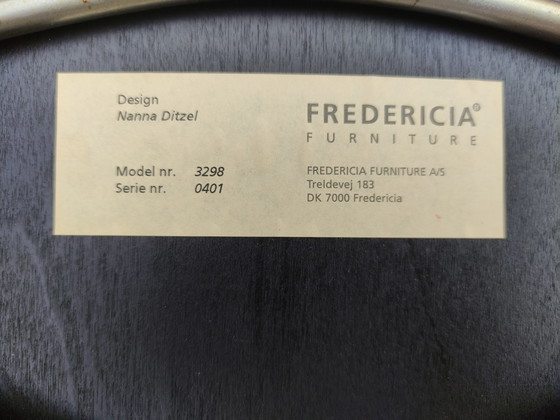 Image 1 of 4x Trinidad Nanna Ditzel Fredericia chairs