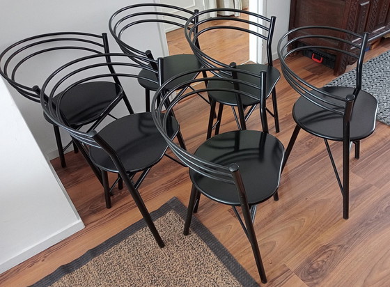 Image 1 of 6x Tia ciatti chair black