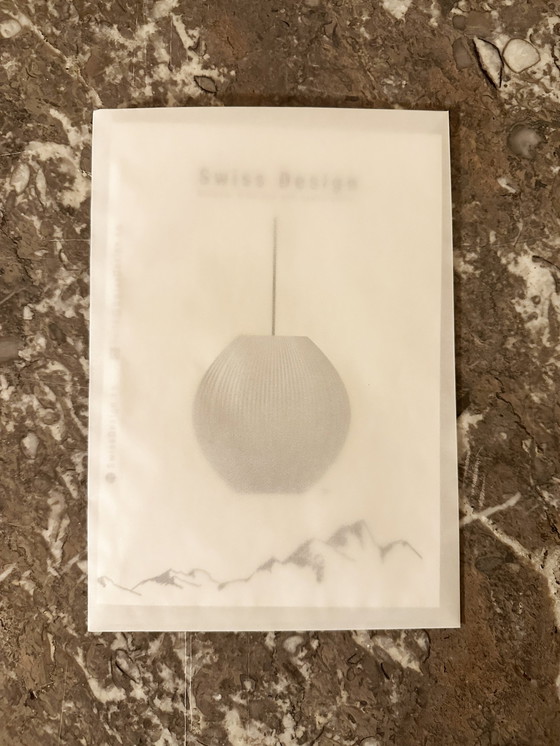 Image 1 of Lampada a sospensione Swiss Design Koch #1 bianca