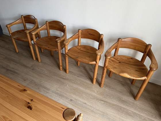 Image 1 of Hirtshals Sawmill dining table set by Rainer Daumiller