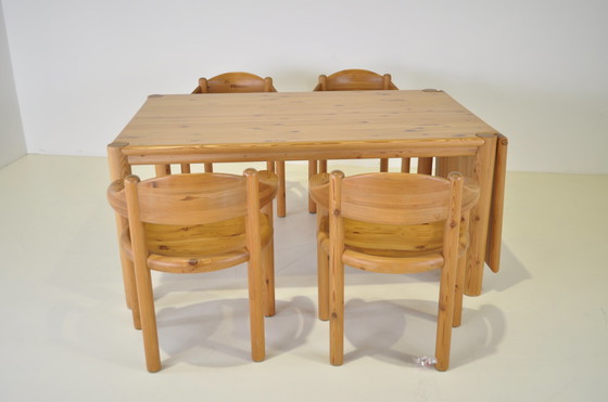 Image 1 of Hirtshals Sawmill dining table set by Rainer Daumiller