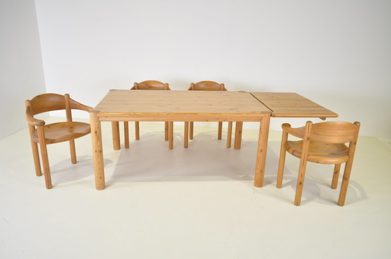 Image 1 of Hirtshals Sawmill dining table set by Rainer Daumiller