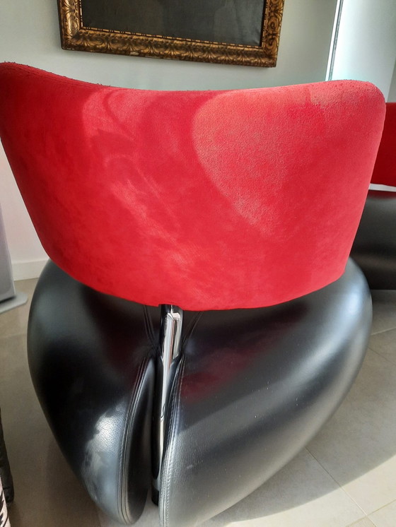 Image 1 of 2x Leolux palone armchair