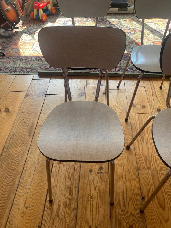 Image 1 of 4x Formica chairs