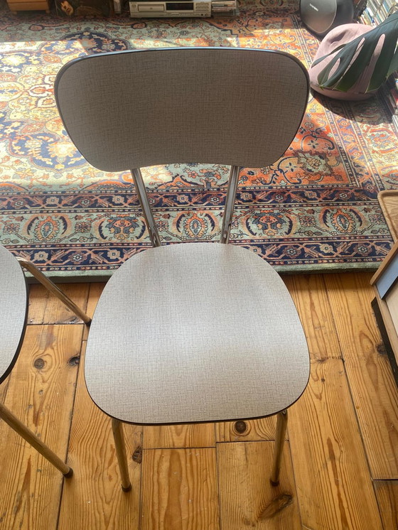 Image 1 of 4x Formica chairs