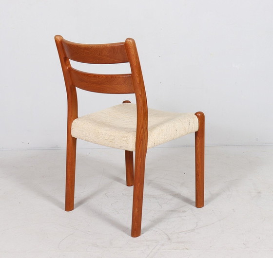 Image 1 of Set of 5 chairs/dining chairs by Emc Møbler, Denmark, 1970s