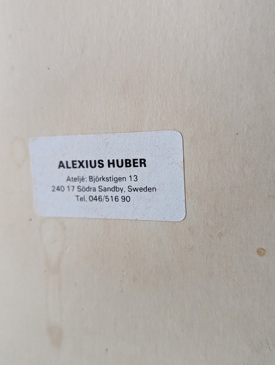 Image 1 of Sculpture Painting By Alexius Huber 1980S