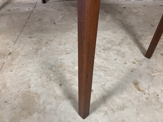 Image 1 of Industrial Table Desk Steel Solid Oak