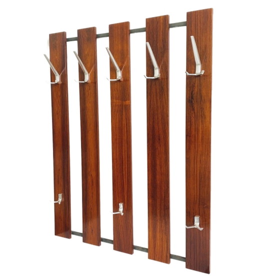 Image 1 of Cees Braakman Pastoe wall coat rack 1960's