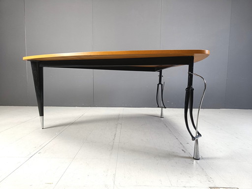 Perry King & Santiago Miranda For Akaba Dining Table ‘La Vuelta’ - 1980S