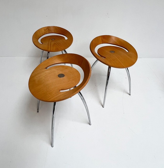 Image 1 of Magis Lyra Stool By Sigurdur Thorsteinsson, 1980'S