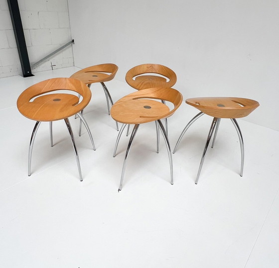 Image 1 of Magis Lyra Stool By Sigurdur Thorsteinsson, 1980'S