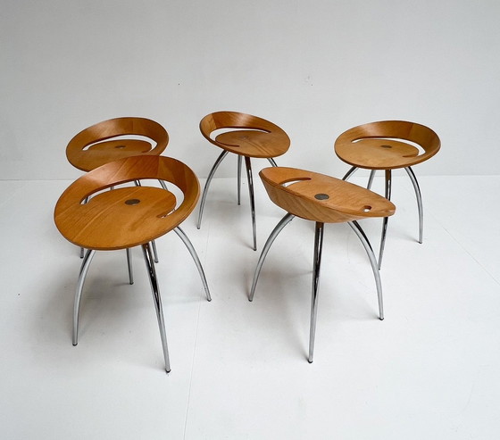 Image 1 of Magis Lyra Stool By Sigurdur Thorsteinsson, 1980'S