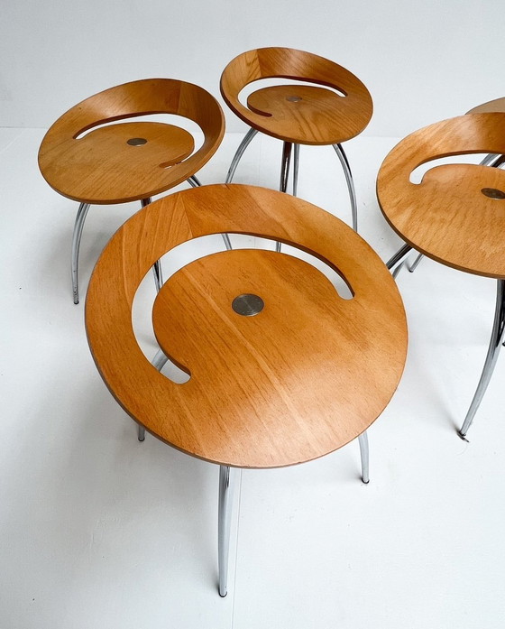 Image 1 of Magis Lyra Stool By Sigurdur Thorsteinsson, 1980'S