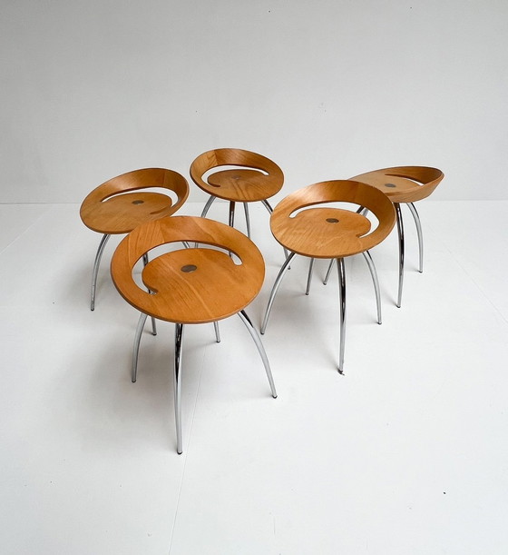 Image 1 of Magis Lyra Stool By Sigurdur Thorsteinsson, 1980'S