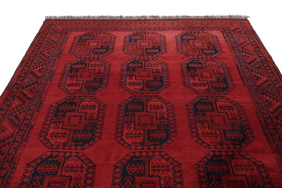 Image 1 of Alfombra tribal afgana semiantigua Khal Mohammadi