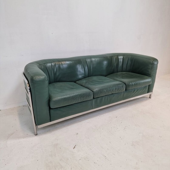 Image 1 of Vintage "Onda" sofa with armchair by De Pas, D'Urbino and Lomazzi for Zanotta, Italy 1985s