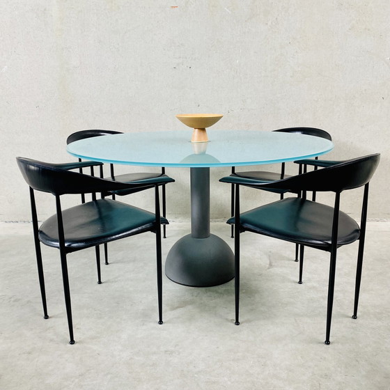 Image 1 of Poltrona Frau Dining Room Table by Massimo and Lella Vignelli