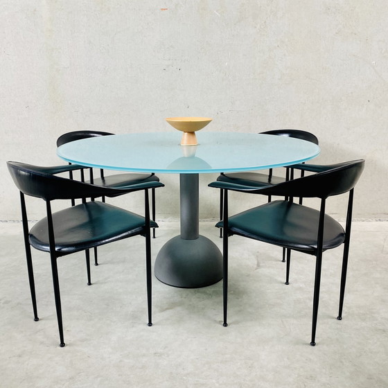 Image 1 of Poltrona Frau Dining Room Table by Massimo and Lella Vignelli