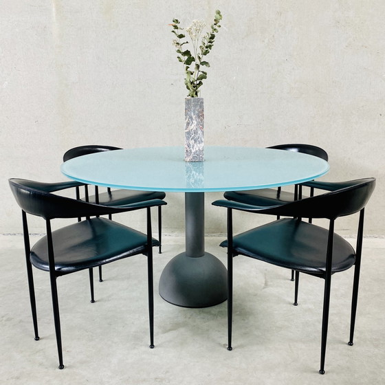 Image 1 of Poltrona Frau Dining Room Table by Massimo and Lella Vignelli