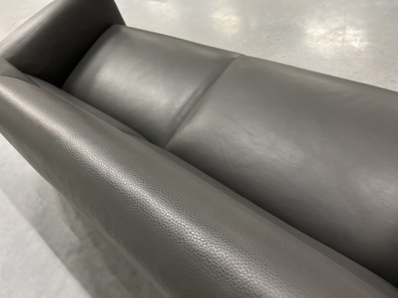 Image 1 of Leolux Goncharov Sofa 3 Seater Gray Arkadia Leather