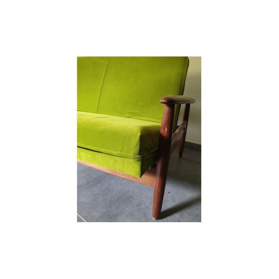 Image 1 of Scandinavian vintage sofa bed by Gérard Guermonprez, 1960