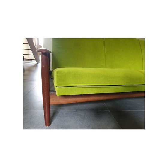 Image 1 of Scandinavian vintage sofa bed by Gérard Guermonprez, 1960