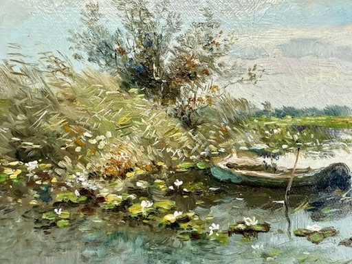 Landscape Painting By Anton Rutgers