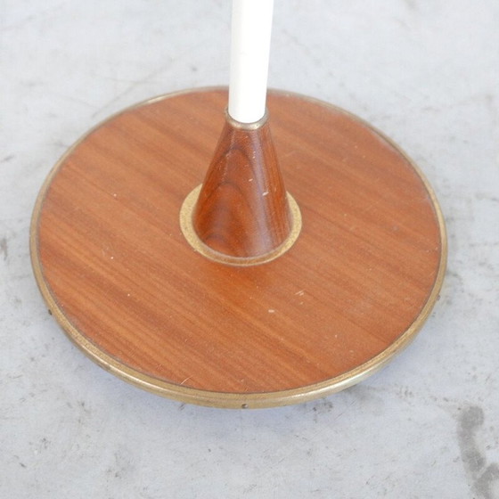 Image 1 of Vintage floor lamp with glass shade, Netherlands 1960