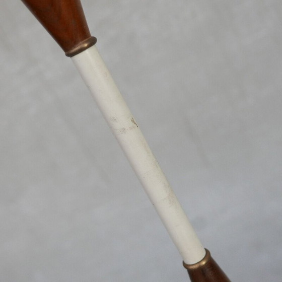 Image 1 of Vintage floor lamp with glass shade, Netherlands 1960