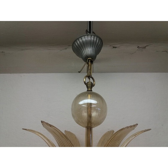 Image 1 of Lampadario in vetro d'epoca Ardeco, Cecoslovacchia 1930