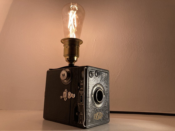 Image 1 of Camera Lamp Art Deco Style