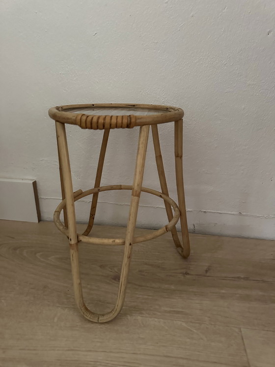 Image 1 of Plant Table Set Rattan