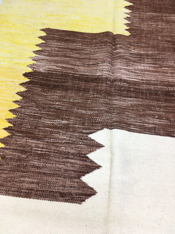 Image 1 of Tapis berbère Kilim Boujad 3m25 x 2m05